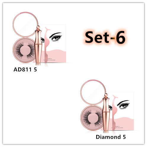 Natural Long Lasting Magnetic Liquid Eyeliner & Magnetic False Eyelashes & Tweezer Set Make up Set Natural Long Lasting Magnetic Liquid Eyeliner & Magnetic False Eyelashes & Tweezer Set Make up Set